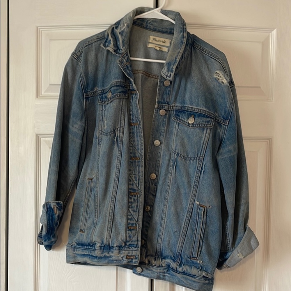 Madewell Denim Oversized Jacket
